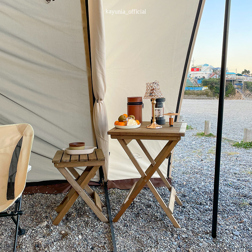 캠핑 우드 테이블 2종 &amp; 캠핑 의자